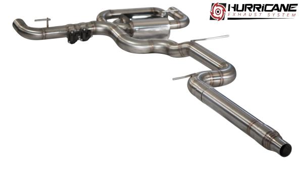 Hurricane Exhaust 3.5" ECE Klappenanlage für Seat Leon Cupra 290 OPF 5F V2
